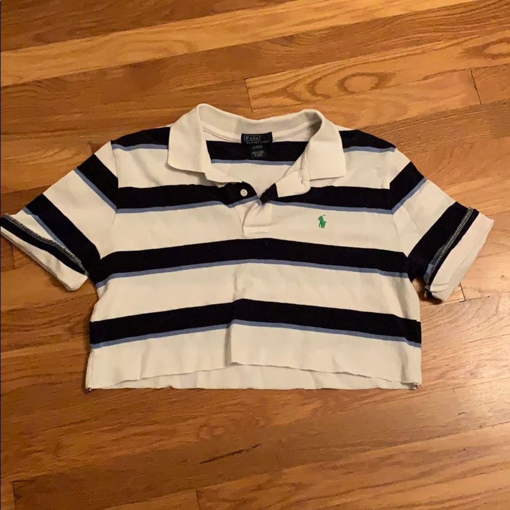 Women’s cropped polo